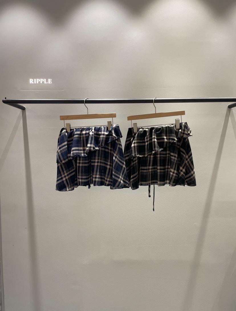 RIPPLE東大門㊣實拍女士新款職業25秋冬真品休閑人氣推薦短裙RIPPLE短裙