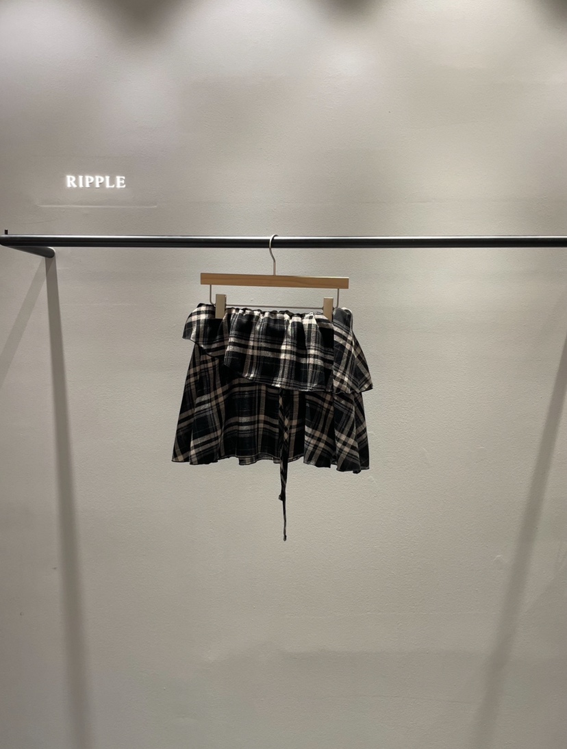 RIPPLE東大門㊣實拍女士新款職業25秋冬真品休閑人氣推薦短裙RIPPLE短裙圖色2