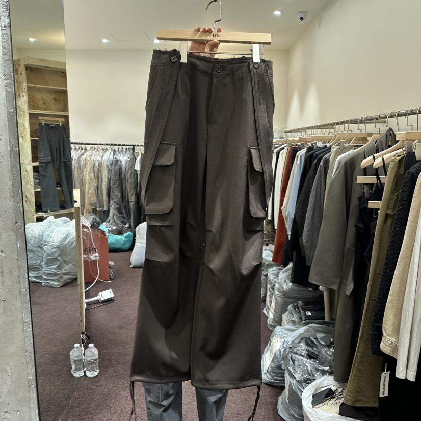 PITA東大門㊣代購女裝新品熱賣25秋冬人氣休閑職業時尚背帶褲THE VERLIN/piTa背帶褲圖色1