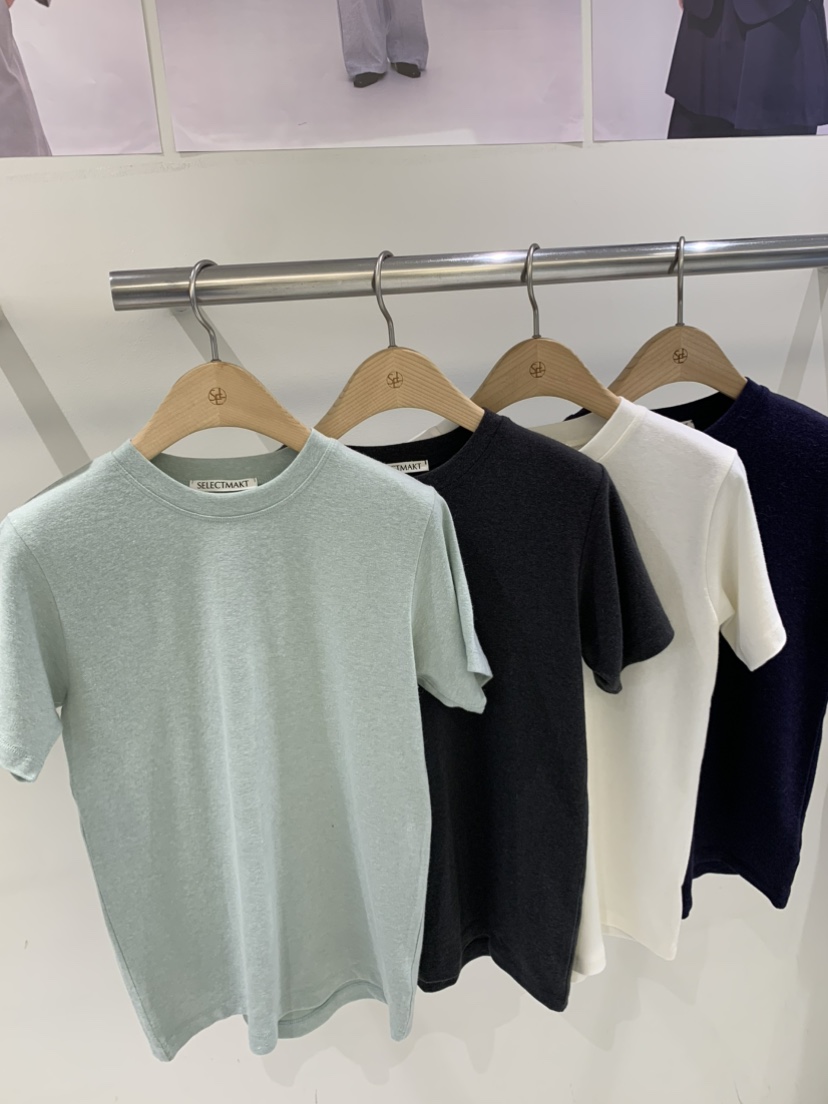SELECT MARKET東大門㊣實拍女裝新品推薦人氣休閑真品職業T恤SELECT MARKETT恤