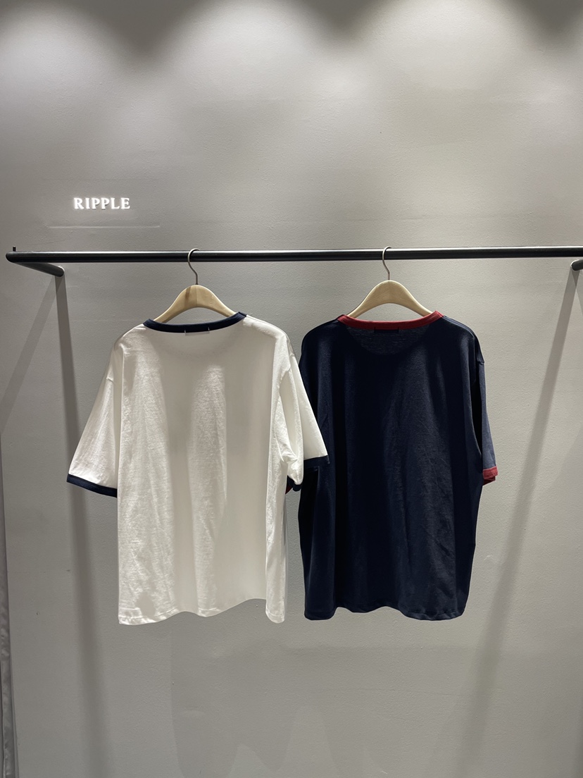 RIPPLE韓國直郵㊣女士新款熱賣時尚25秋冬真品休閑職業人氣T恤RIPPLET恤