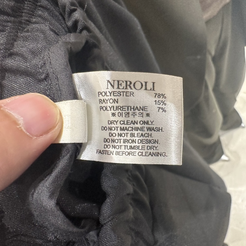 NEROLI 36東大門㊣代購女裝新品25秋冬人氣真品休閑休閑褲NEROLI 36休閑褲
