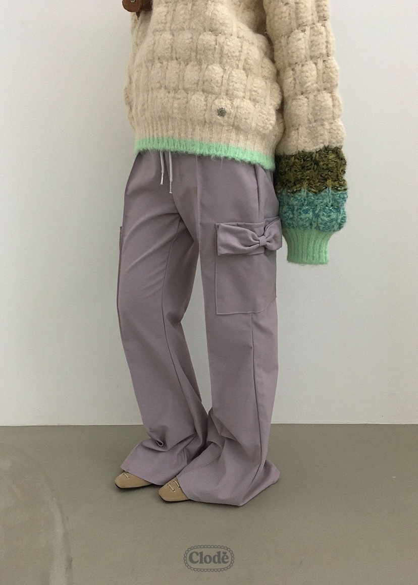 CLODE東大門㊣代購女士新品真品休閑推薦25秋冬熱賣休閑褲口袋CLODE休閑褲