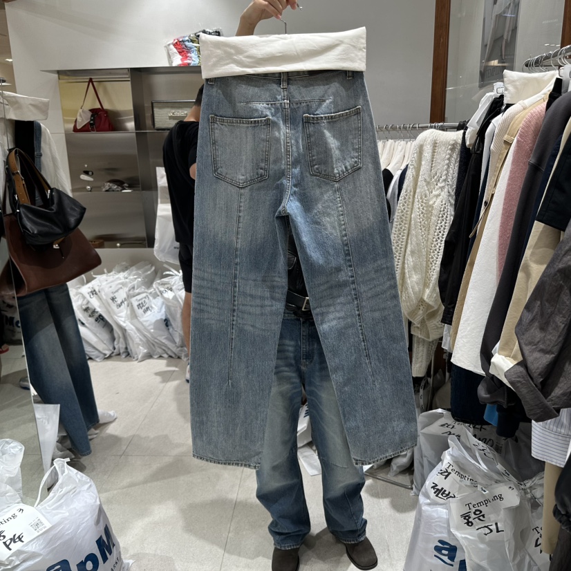 TEMPTING東大門㊣直郵女裝新品人氣職業時尚休閑25秋冬牛仔褲TEMPTING牛仔褲