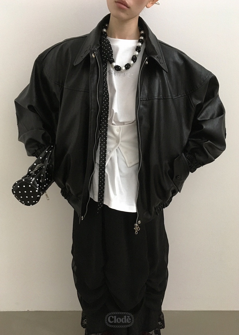 CLODE東大門㊣實拍女裝新款真品時尚熱賣休閑推薦職業夾克皮革CLODE夾克