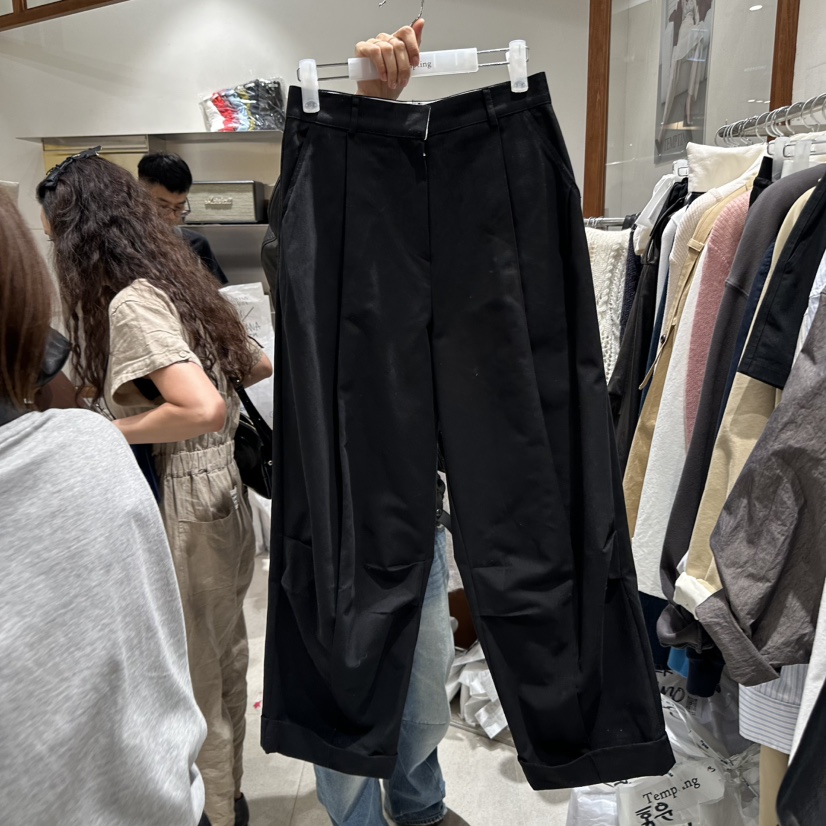 TEMPTING韓國代購㊣女士新品時尚人氣真品職業25秋冬休閑褲TEMPTING休閑褲圖色2