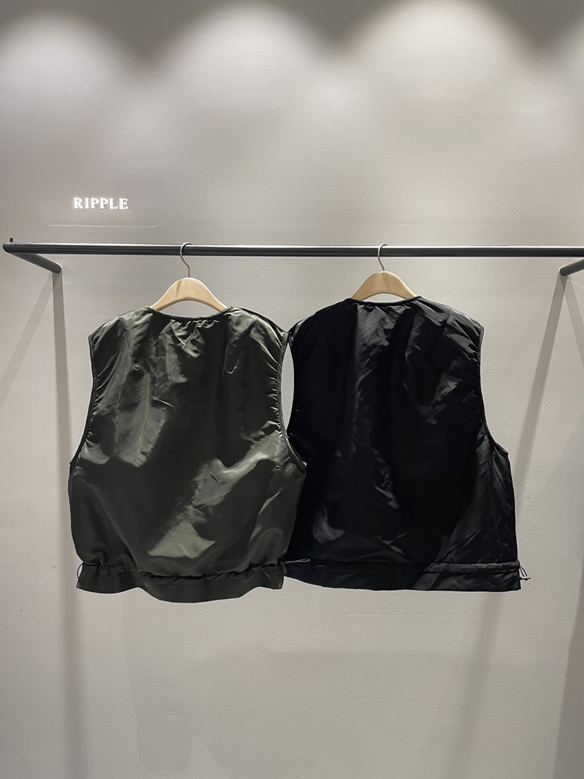 RIPPLE韓國直郵㊣女士新款人氣真品熱賣職業推薦時尚馬甲雙面RIPPLE馬甲