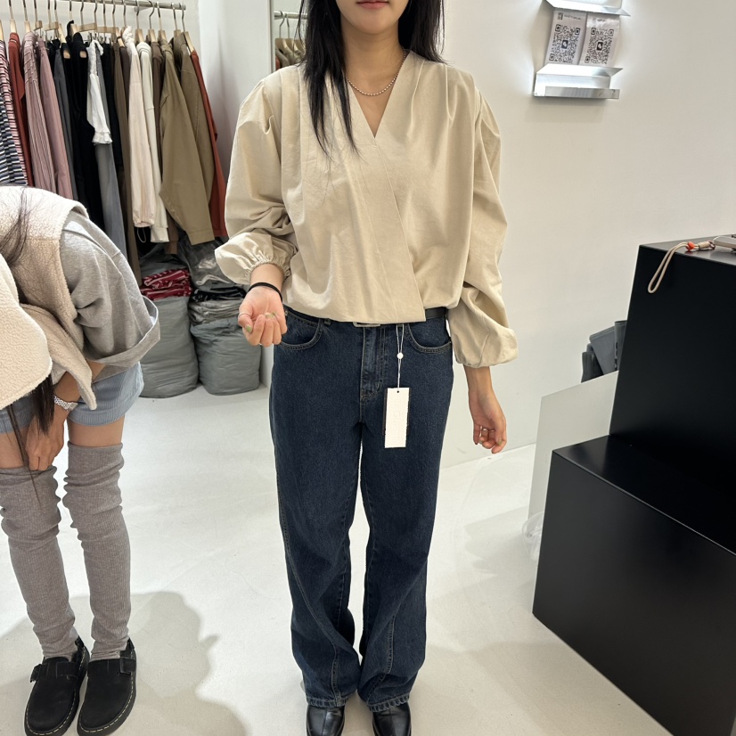 BAGUETTE-P東大門㊣實拍女裝新款推薦真品時尚休閑襯衫蕾絲衫BAGUETTE-P襯衫/蕾絲衫