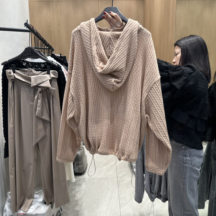 TRIPLE SEVEN韓國代購㊣女裝新款真品時尚人氣25秋冬推薦衛衣TRIPLE SEVEN衛衣