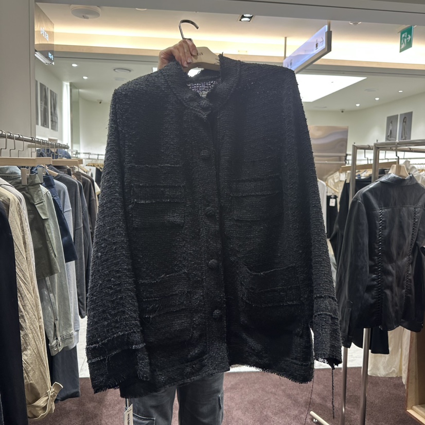 PITA東大門㊣直郵女士新品休閑25秋冬推薦時尚人氣夾克粗花呢THE VERLIN/piTa夾克圖色2