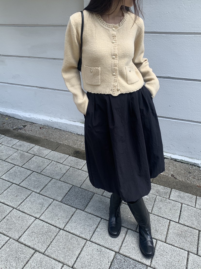 LOGARDEN東大門㊣直郵女裝新品25秋冬推薦職業半身裙中短裙LO GARDEN半身裙/中短裙
