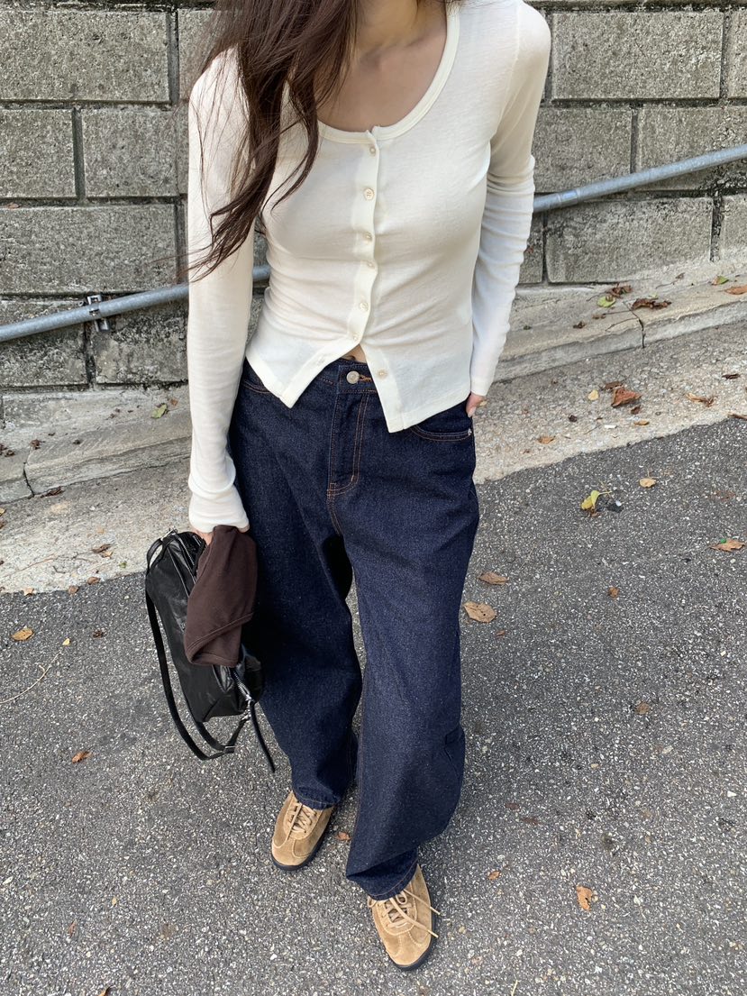 LOGARDEN東大門㊣代購女士新款真品職業時尚休閑人氣牛仔褲LO GARDEN牛仔褲