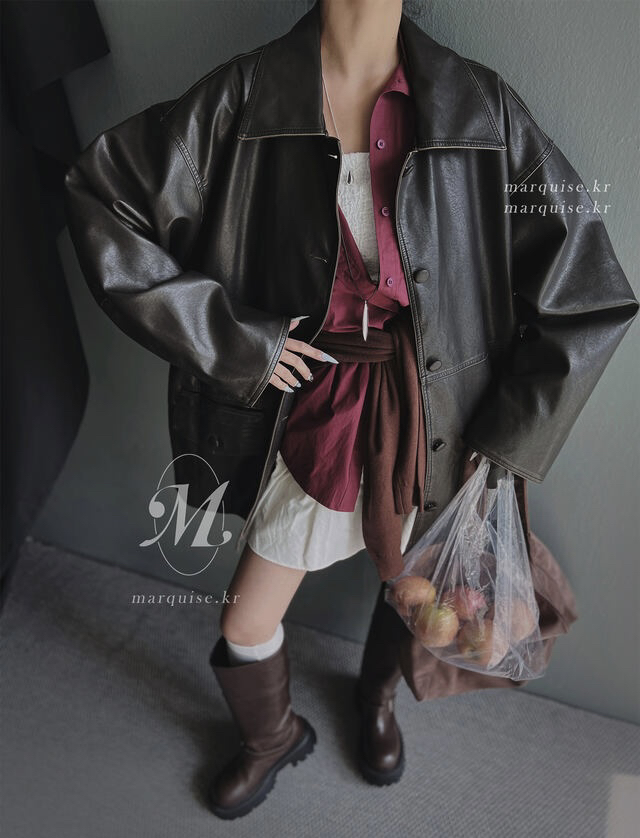 OURWAVE/OUR ROOM東大門㊣實拍女士新品推薦職業夾克水洗Our Wave/Our Room夾克