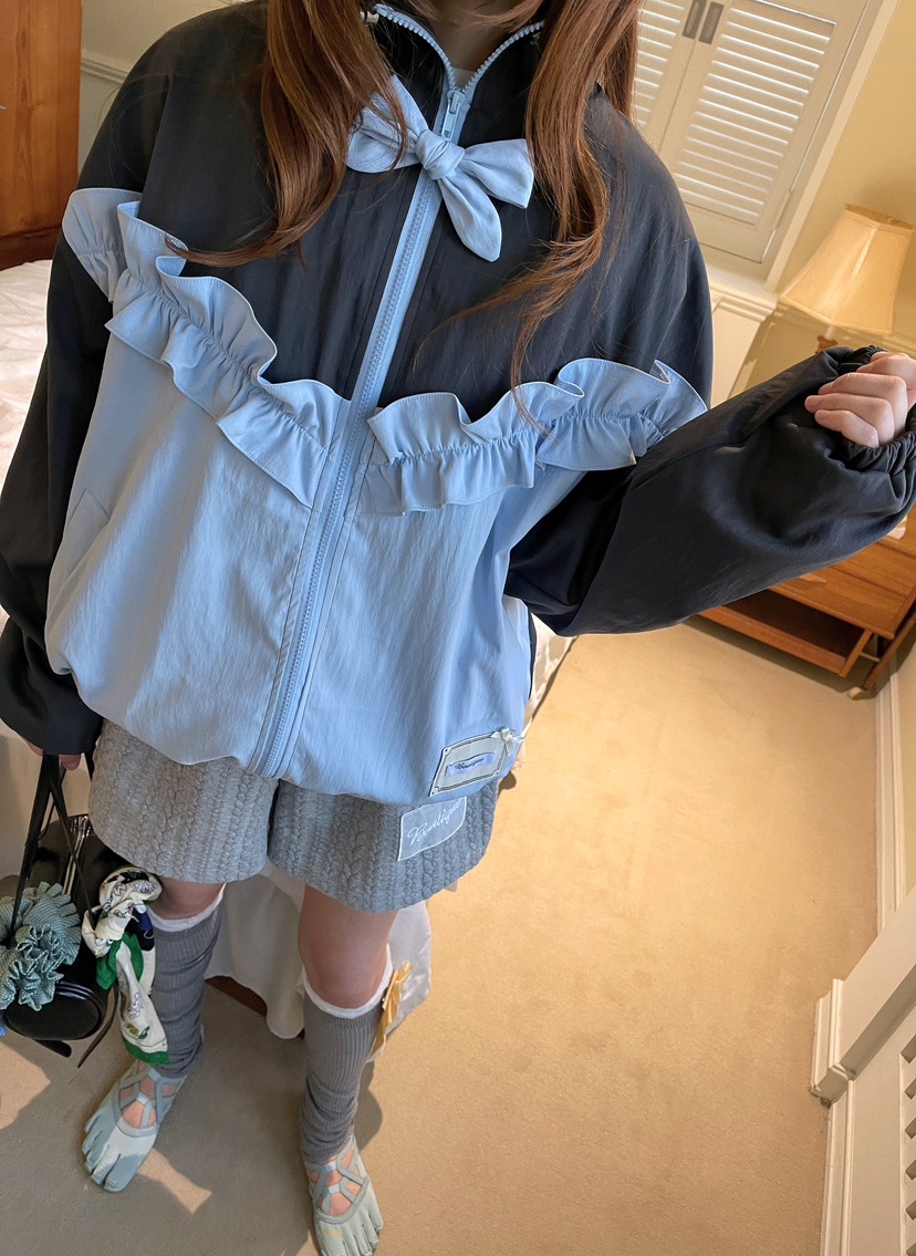 BOUTIQUE-L韓國代購㊣女士新品職業休閑時尚推薦25秋冬夾克BOUTIQUE-L夾克