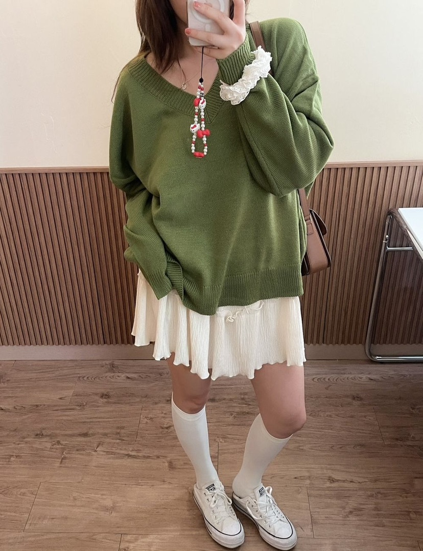 EOMPIT韓國直郵㊣女士新款熱賣休閑25秋冬職業時尚推薦短裙EOMPIT短裙