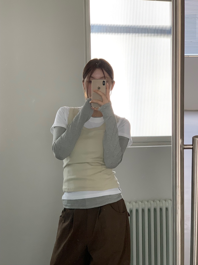 UNBOUND東大門㊣實拍女士新品25秋冬時尚職業休閑熱賣人氣T恤UNBOUNDT恤