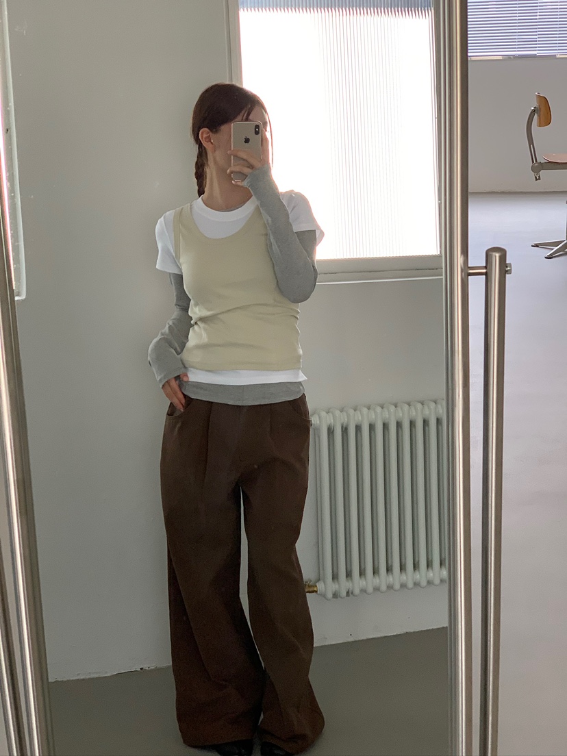 UNBOUND東大門㊣實拍女士新品25秋冬時尚職業休閑熱賣人氣T恤UNBOUNDT恤