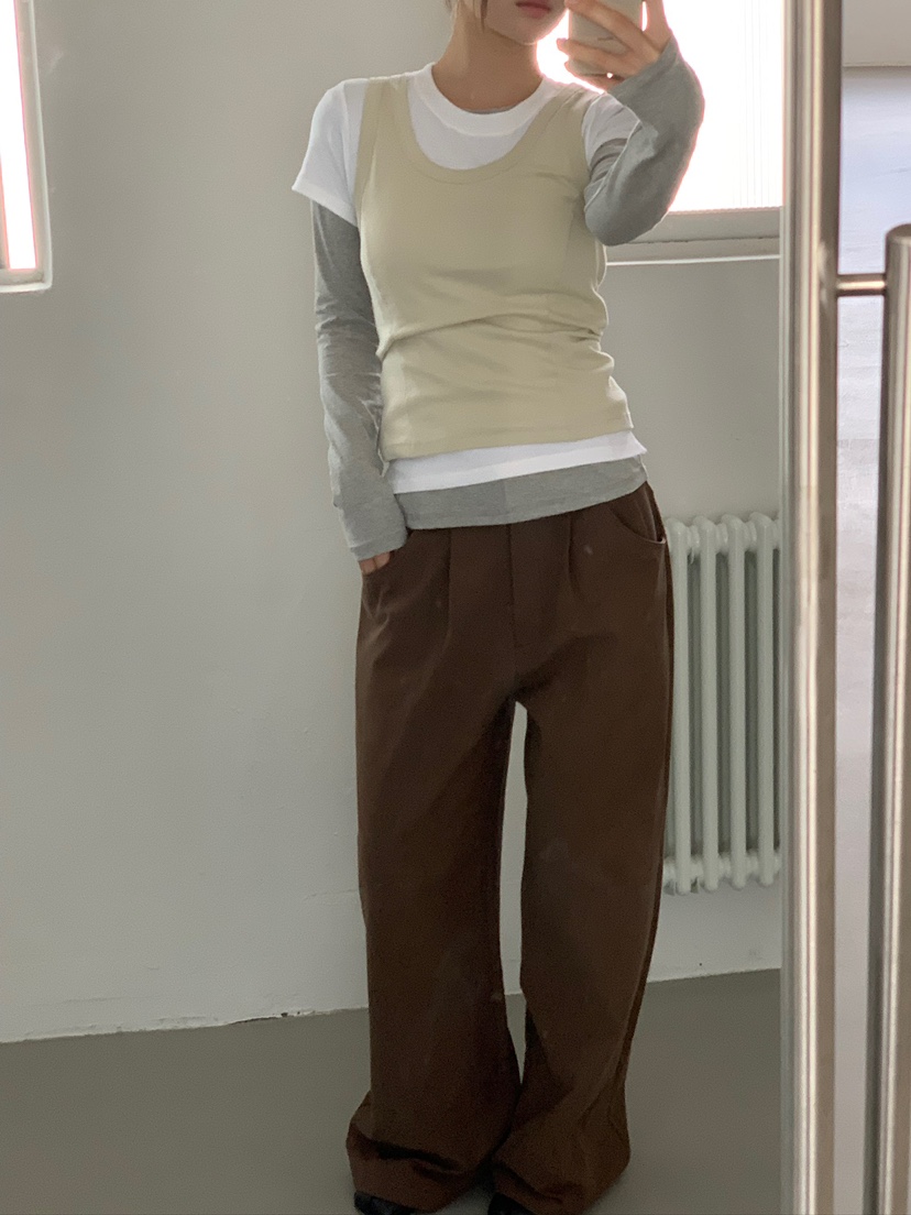 UNBOUND韓國直郵㊣女士新品職業熱賣人氣推薦真品休閑休閑褲UNBOUND休閑褲