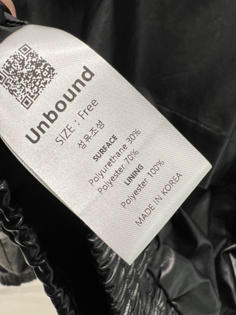 UNBOUND東大門㊣直郵女士新品時尚推薦25秋冬休閑真品皮衣皮革UNBOUND皮衣