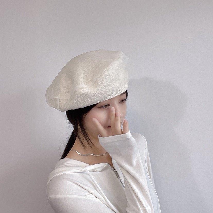 LOVELY HAT韓國代購㊣女士新品休閑25秋冬真品人氣職業帽子LOVELY HAT帽子