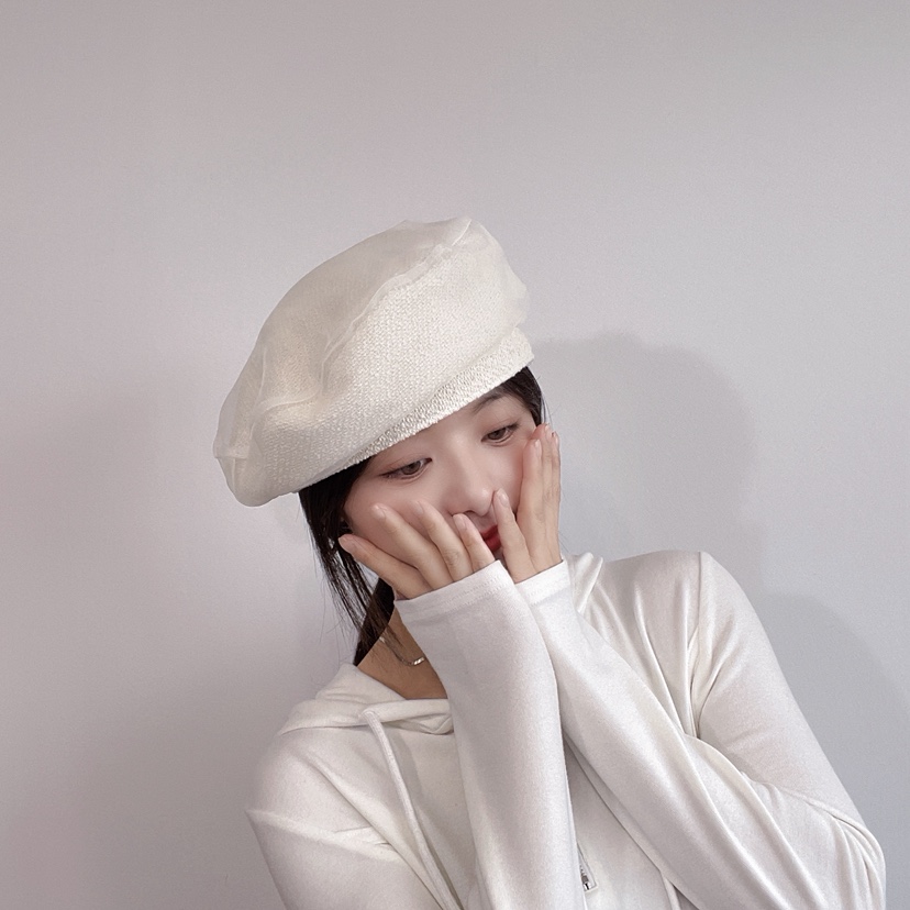 LOVELY HAT韓國代購㊣女士新品休閑25秋冬真品人氣職業帽子LOVELY HAT帽子