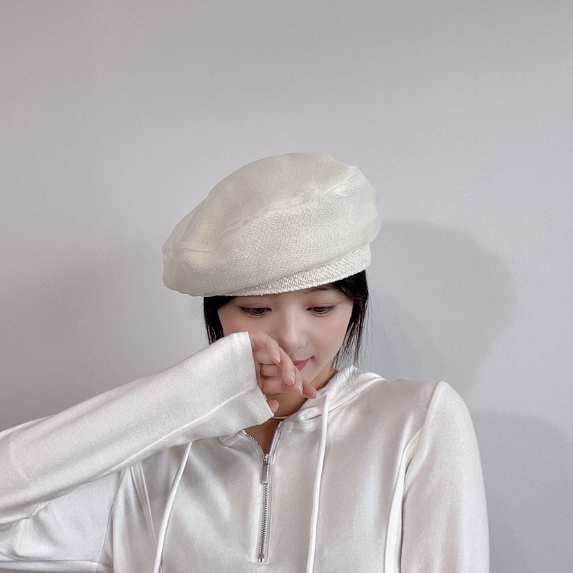 LOVELY HAT韓國代購㊣女士新品休閑25秋冬真品人氣職業帽子LOVELY HAT帽子