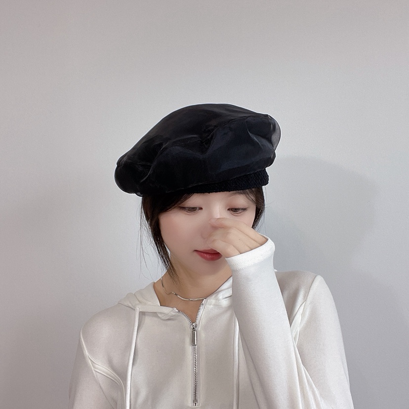 LOVELY HAT韓國代購㊣女士新品休閑25秋冬真品人氣職業帽子LOVELY HAT帽子