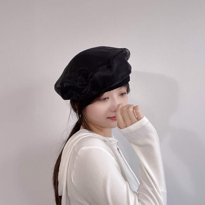 LOVELY HAT韓國代購㊣女士新品休閑25秋冬真品人氣職業帽子LOVELY HAT帽子圖色2