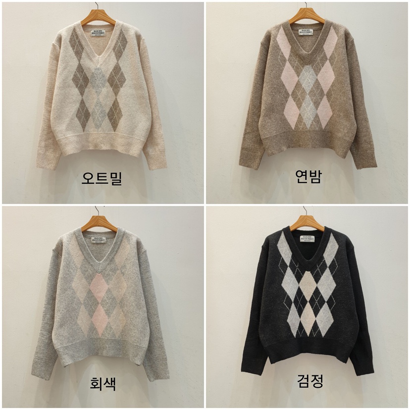 BLACK NOTE東大門㊣直郵女士新款推薦時尚人氣25秋冬針織衫羊毛BLACK NOTE針織衫