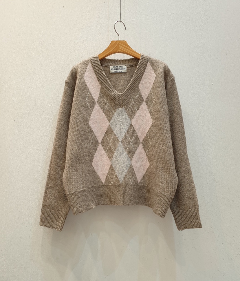 BLACK NOTE東大門㊣直郵女士新款推薦時尚人氣25秋冬針織衫羊毛BLACK NOTE針織衫圖色1