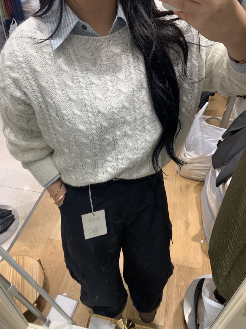 DE GO YOU東大門㊣直郵女裝新品25秋冬職業真品襯衫蕾絲衫DE GO YOU襯衫/蕾絲衫
