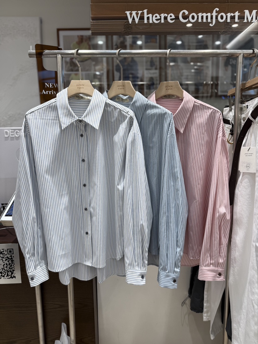 DE GO YOU東大門㊣直郵女裝新品25秋冬職業真品襯衫蕾絲衫DE GO YOU襯衫/蕾絲衫圖色2左二色