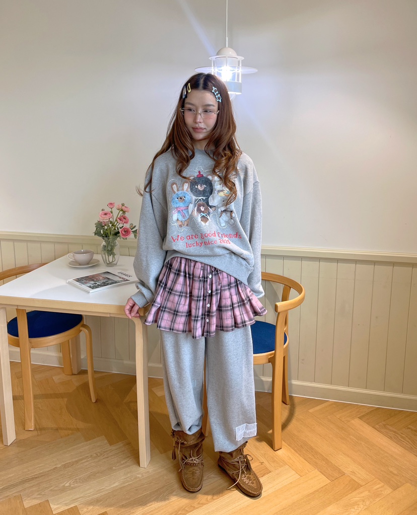 BOUTIQUE-L東大門㊣實拍女士新品時尚職業25秋冬推薦人氣裙褲BOUTIQUE-L裙褲