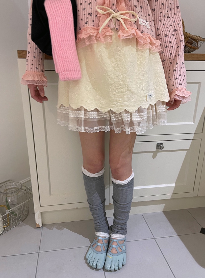 BOUTIQUE-L韓國直郵㊣女裝新品時尚熱賣真品職業休閑25秋冬短裙BOUTIQUE-L短裙