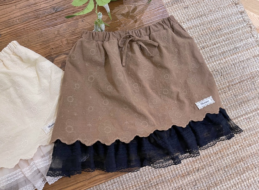 BOUTIQUE-L韓國直郵㊣女裝新品時尚熱賣真品職業休閑25秋冬短裙BOUTIQUE-L短裙圖色1
