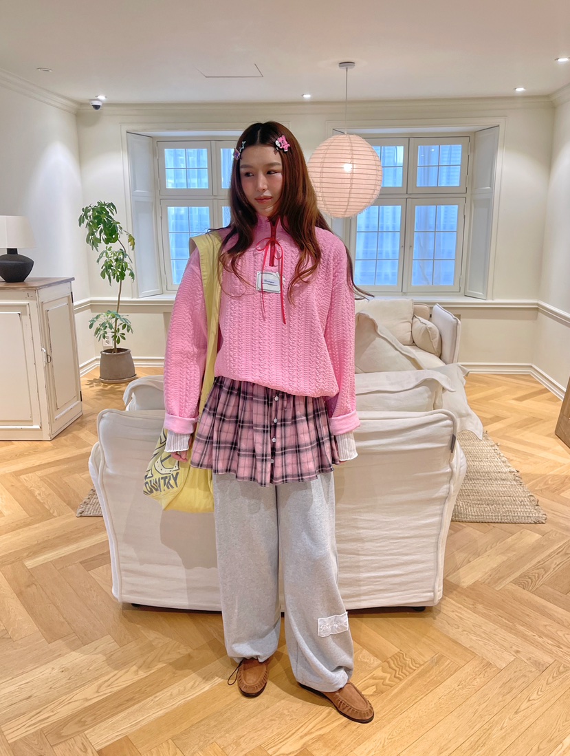 BOUTIQUE-L韓國直郵㊣女裝新品休閑25秋冬時尚真品熱賣衛衣BOUTIQUE-L衛衣