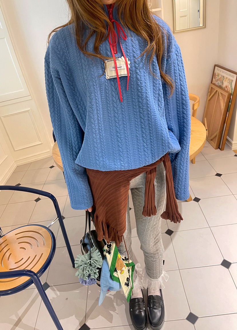 BOUTIQUE-L韓國直郵㊣女裝新品休閑25秋冬時尚真品熱賣衛衣BOUTIQUE-L衛衣圖色2