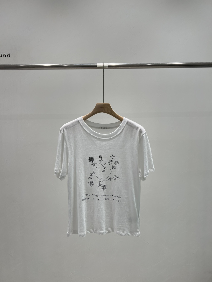 UNBOUND東大門㊣直郵女士新款25秋冬推薦休閑職業時尚真品T恤UNBOUNDT恤圖色2