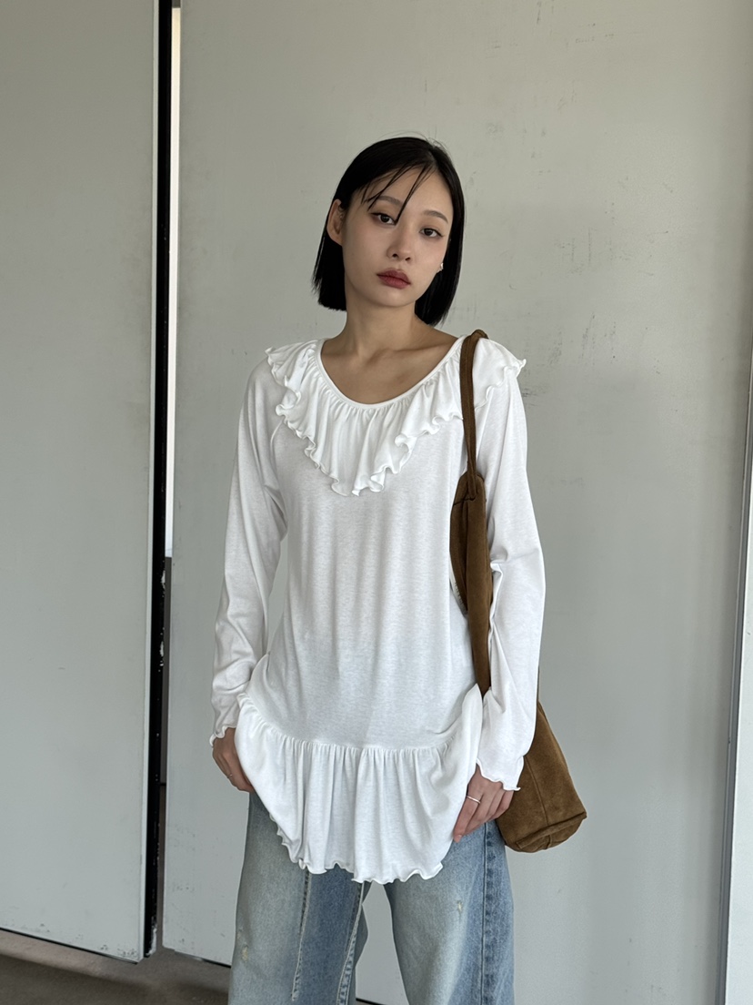 KARE/WEREPIECE東大門㊣代購女裝新款25秋冬熱賣職業長袖T恤KARE/WEREPIECE長袖T恤