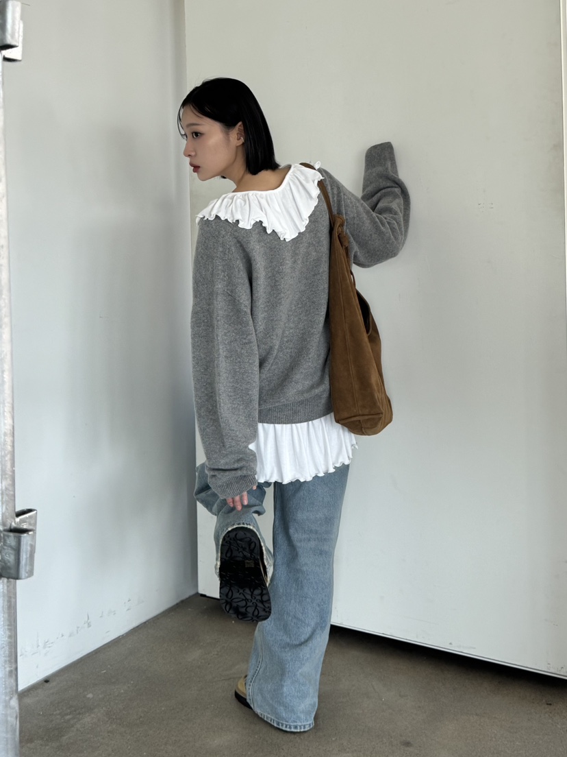 KARE/WEREPIECE東大門㊣代購女裝新款25秋冬熱賣職業長袖T恤KARE/WEREPIECE長袖T恤