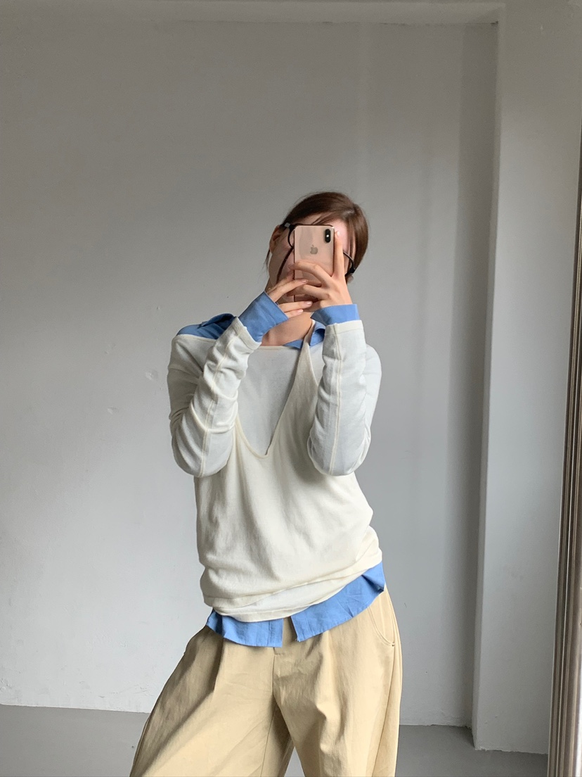 UNBOUND韓國直郵㊣女裝新款職業休閑熱賣25秋冬真品襯衫蕾絲衫UNBOUND襯衫/蕾絲衫