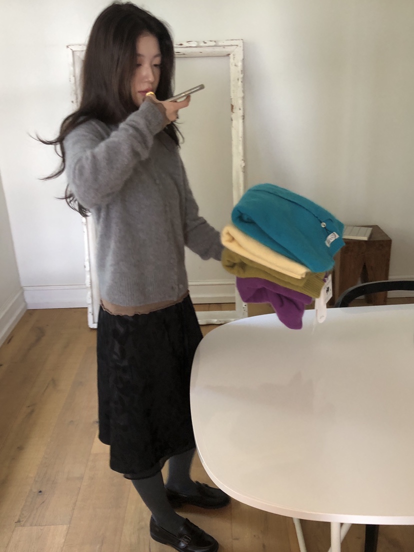 ERUME東大門㊣代購女裝新品真品休閑人氣25秋冬半身裙中短裙ERUME半身裙/中短裙