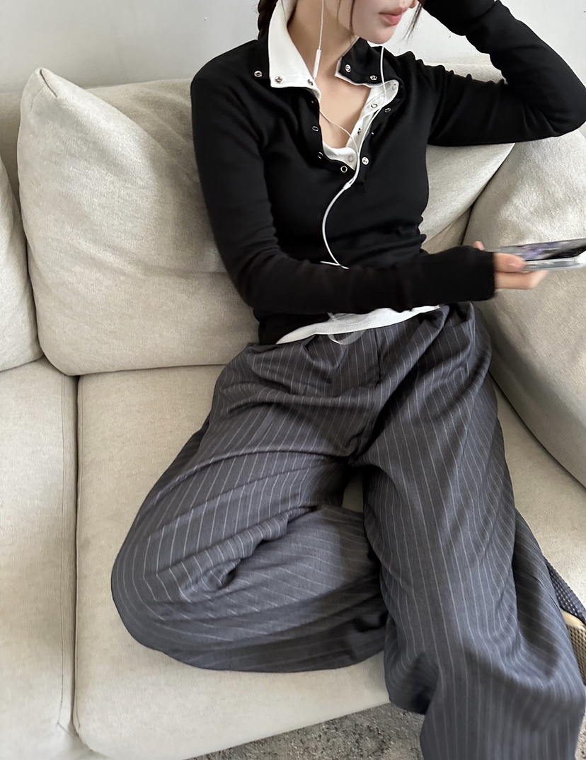 UNBOUND東大門㊣實拍女士新品職業休閑熱賣25秋冬正裝褲西褲UNBOUND正裝褲/西褲