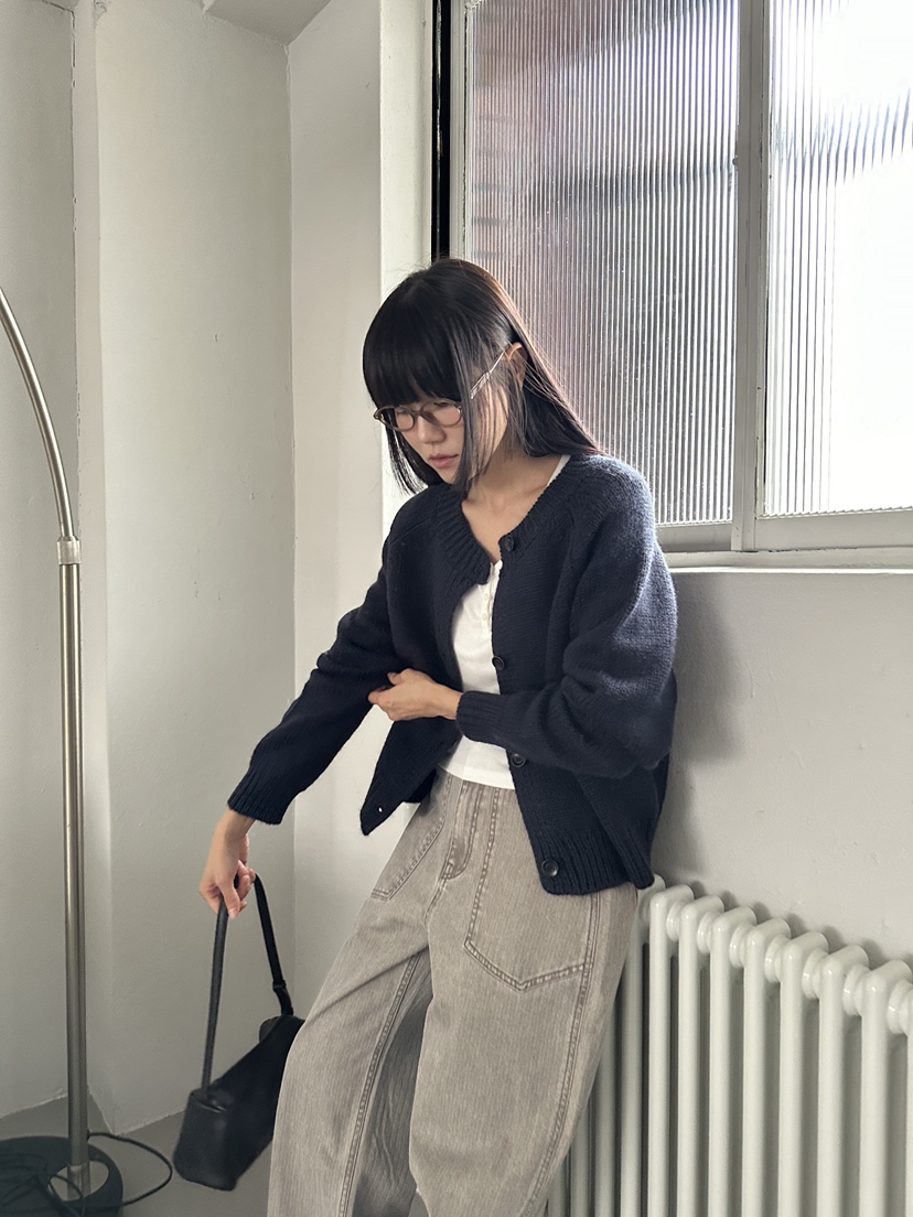 NDE東大門㊣代購女士新款推薦職業時尚人氣熱賣休閑針織衫開衫NDE針織衫