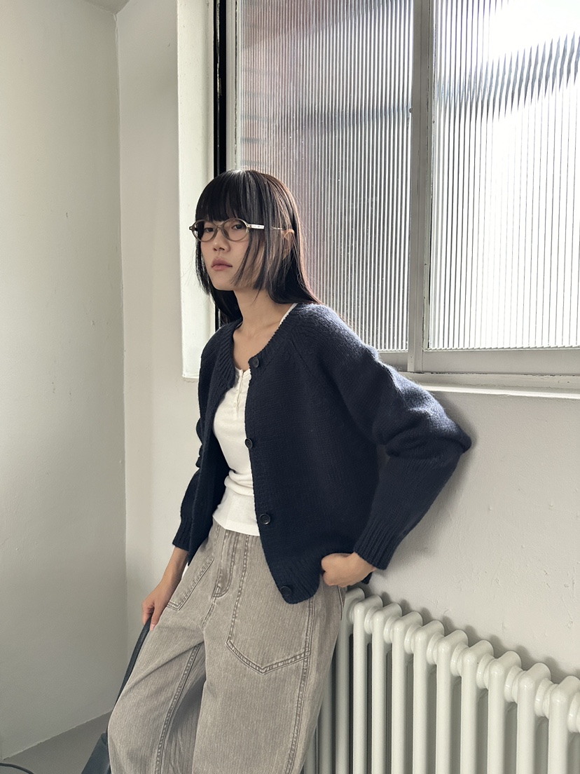 NDE東大門㊣代購女士新款推薦職業時尚人氣熱賣休閑針織衫開衫NDE針織衫