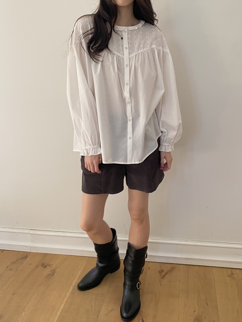 ERUME東大門㊣代購女裝新品真品熱賣人氣推薦時尚襯衫蕾絲衫ERUME襯衫/蕾絲衫
