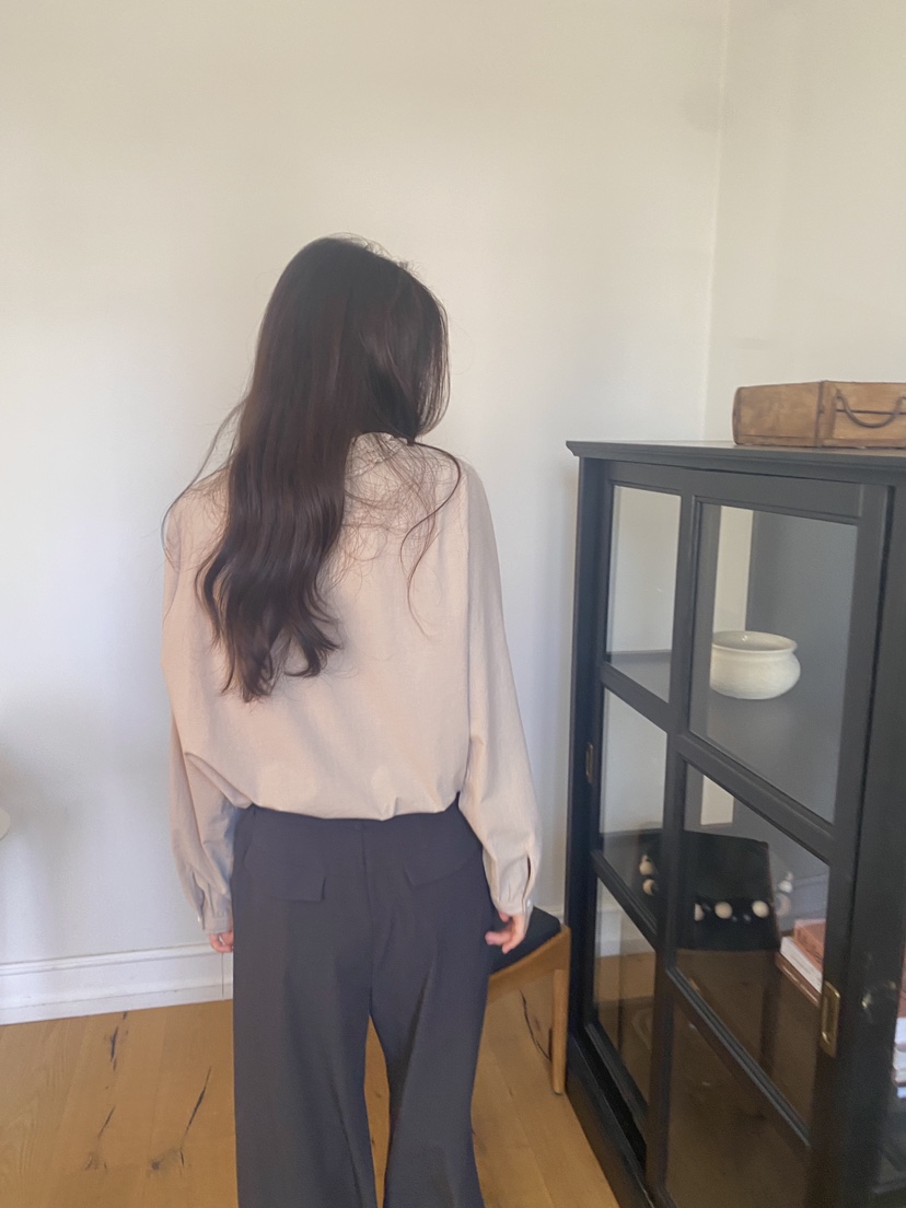 ERUME東大門㊣實拍女士新品25秋冬時尚真品休閑人氣襯衫蕾絲衫ERUME襯衫/蕾絲衫