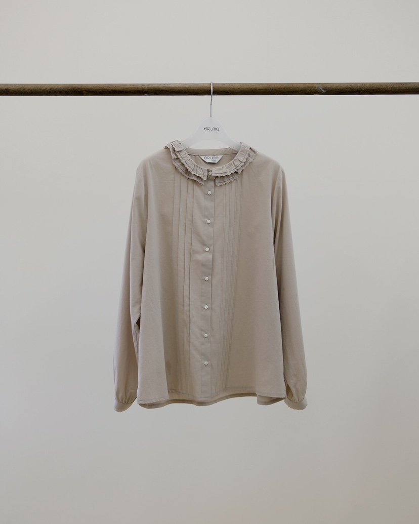 ERUME東大門㊣實拍女士新品25秋冬時尚真品休閑人氣襯衫蕾絲衫ERUME襯衫/蕾絲衫圖色2