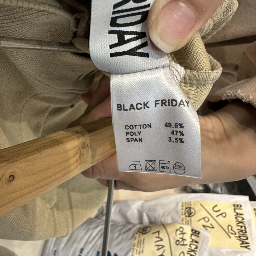 BLACKFRIDAY韓國代購㊣女裝新款休閑人氣真品職業時尚休閑褲BLACK FRIDAY休閑褲
