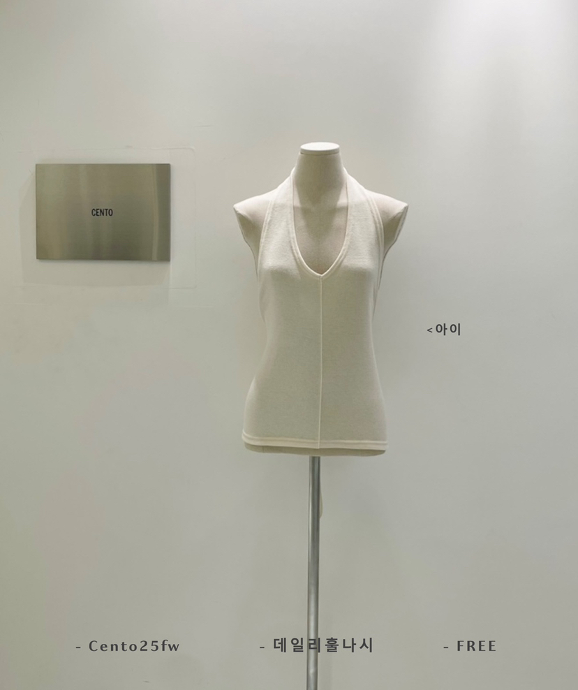 CENTO韓國直郵㊣女士新款推薦真品25秋冬人氣熱賣休閑吊帶背心CENTO吊帶/背心圖色1